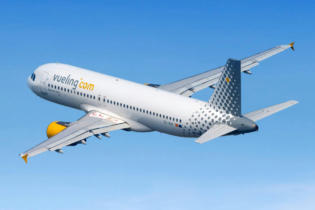 Un avion de la compagnie aérienne espagnole Vueling.