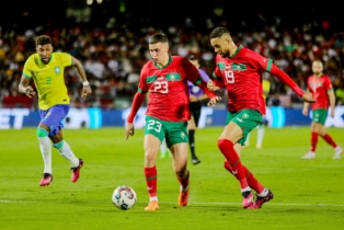 le Maroc a battu le Brésil (2-1), à Tanger