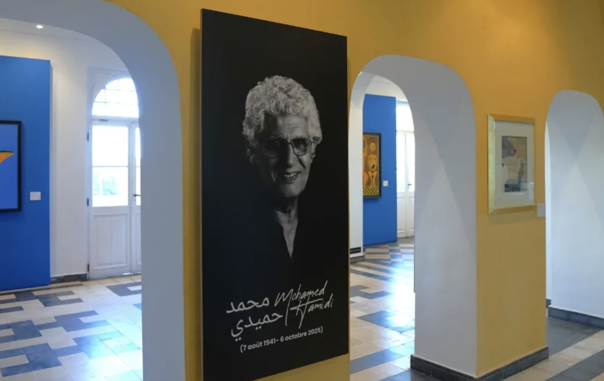 Rétrospective Mohamed Hamidi à la villa Carl Ficke de Casablanca.