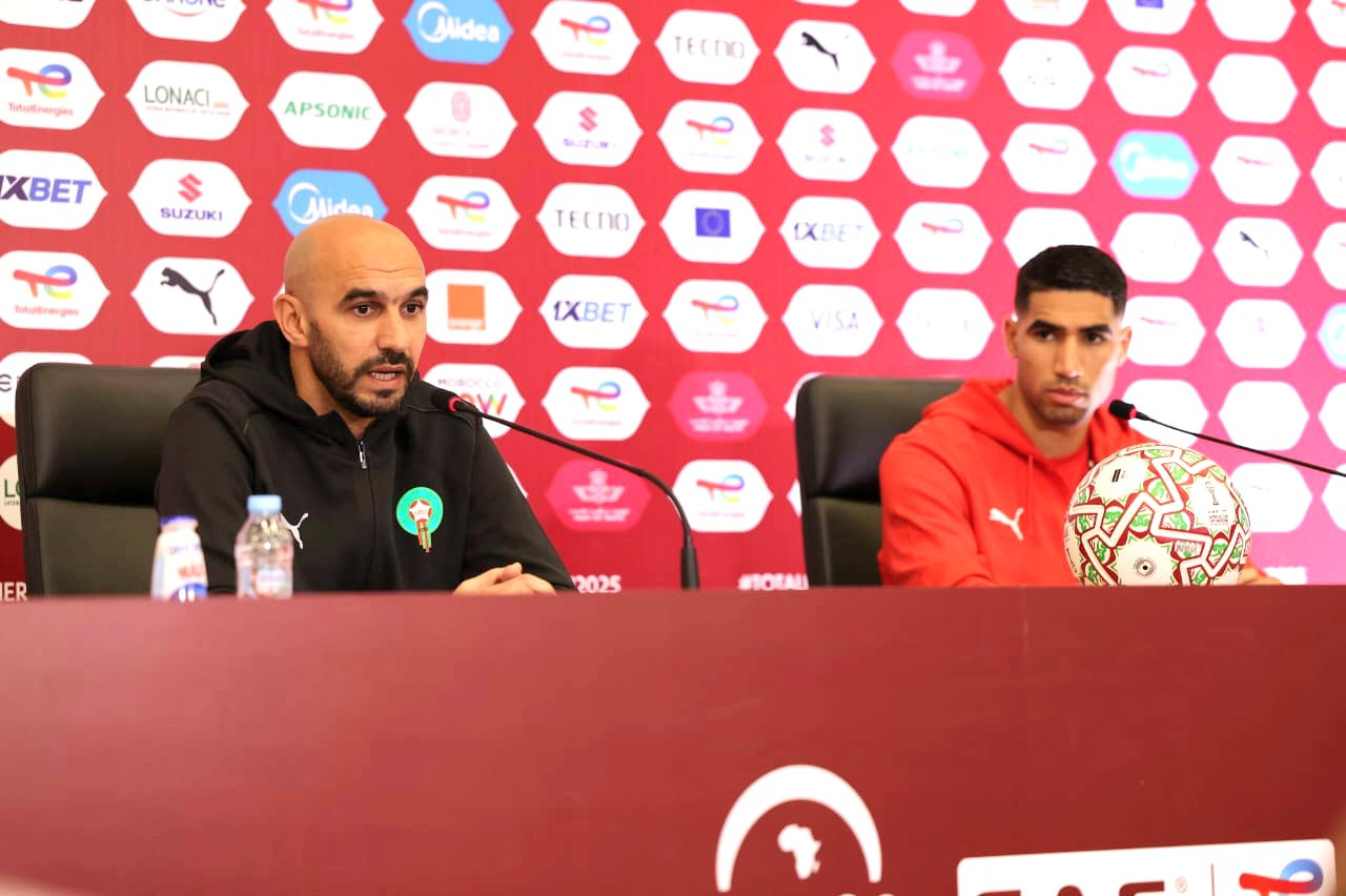CAN Maroc-2025 : Le sélectionneur national et le capitaine des Lions de l’Atlas font le point sur la préparation de la CAN