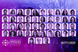 Les 43 jeunes décideurs, venus de 28 pays et représentant cinq continents, qui rejoignent l’édition 2025 du programme Atlantic Dialogues Emerging Leaders du Policy Center for the New South.
