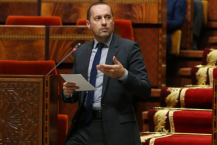 Amine Tehraoui, ministre de la Santé et de la Protection sociale, au Parlement.