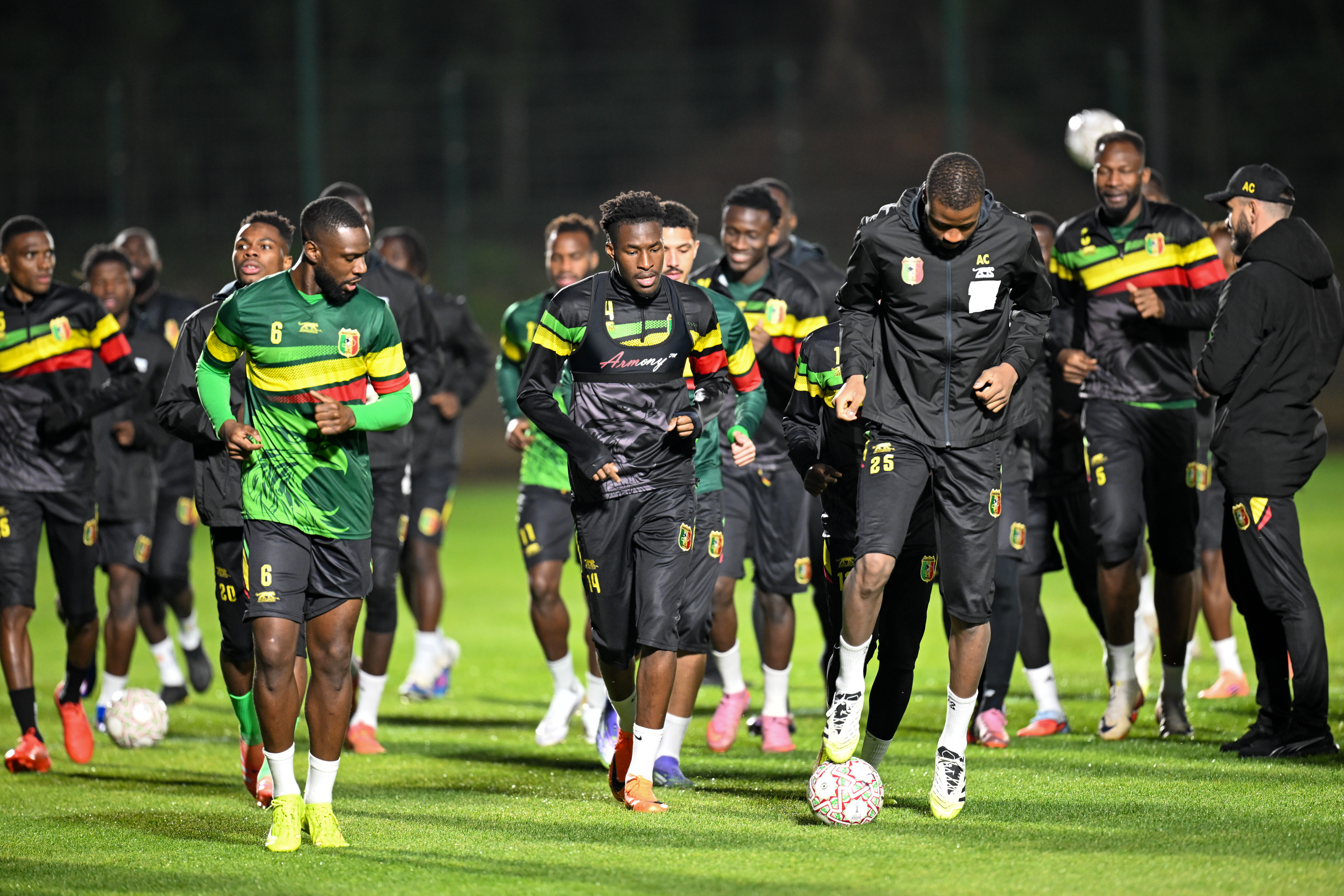 CAN 2025 : Séance d’entrainement du Mali d'avant-match Maroc/Mali