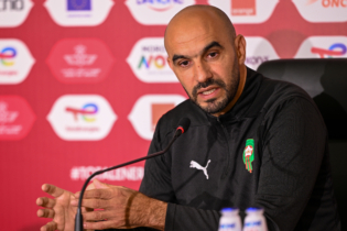 Le sélectionneur national Walid Regragui.