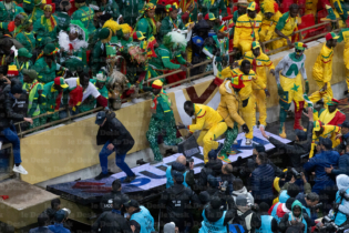 Tentative d'envahissement du terrain par les supporters sénégalais lors de la finale de la CAN 2025.