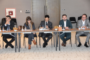 Lors de la cérémonie de lancement de la plateforme « Mentoring MeM » par la CGEM en partenariat avec la fondation Konrad-Adenauer-Stiftung, le 23 janvier 2026 à Rabat.
