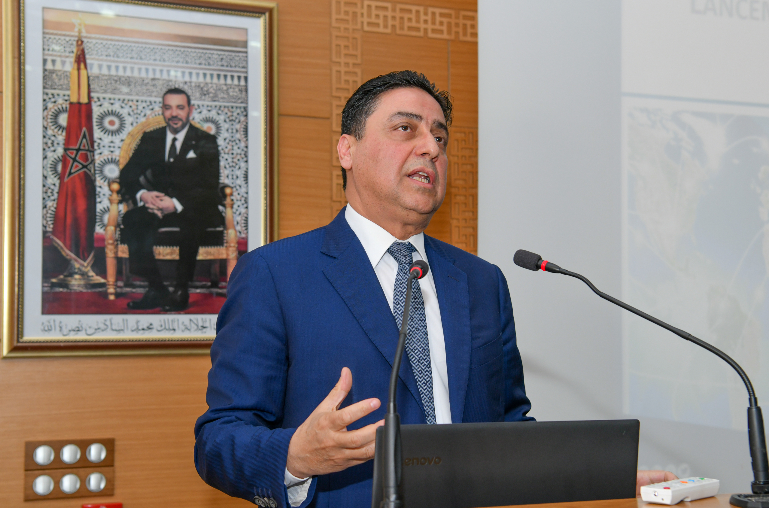 Omar Hejira, secrétaire d’État chargé du Commerce extérieur.