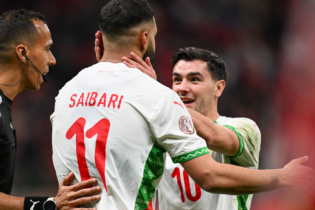 Saibari et Brahim Diaz, buteurs du match Maroc-Cameroun
