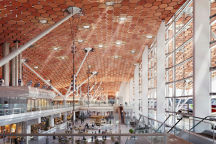 Une maquette numérique du nouveau terminal de l’aéroport Casablanca Mohammed V.
