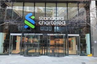 Le siège de Standard Chartered à Londres.