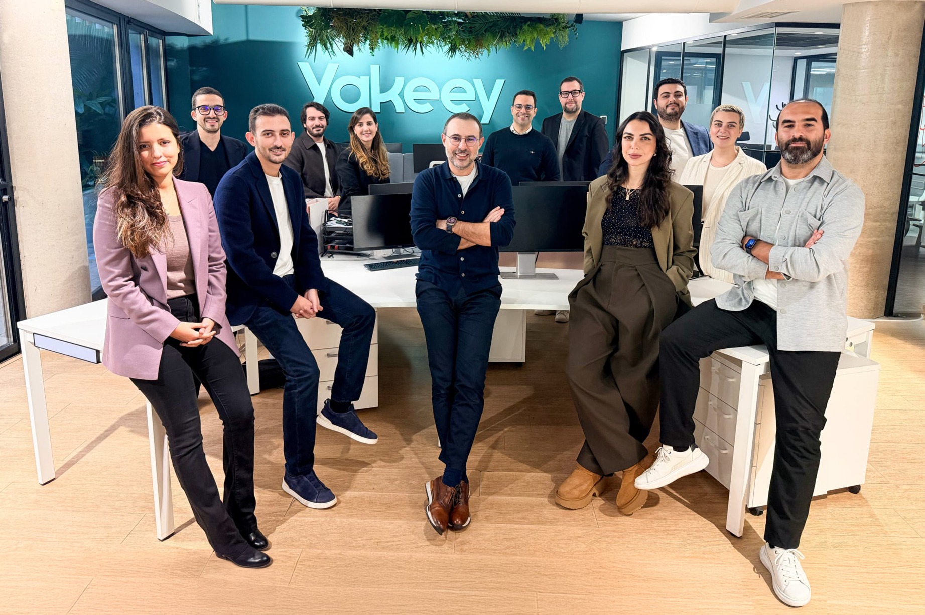 L’équipe dirigeante de la startup immobilière Yakeey.