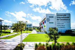 Le campus de l'Université internationale de Casablanca.