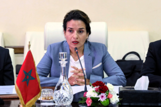 Leila Benali, ministre de la Transition énergétique et du Développement durable.