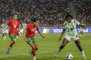 Lors de la finale de la Coupe d’Afrique des nations féminine 2024, opposant la sélection marocaine à son homologue nigériane, le 26 juillet 2025.