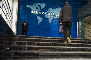 Une succursale de Bank Of Africa.