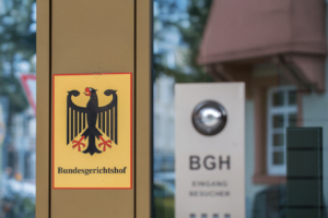 Le Bundesgerichtshof (BGH), la plus haute juridiction civile en Allemagne.