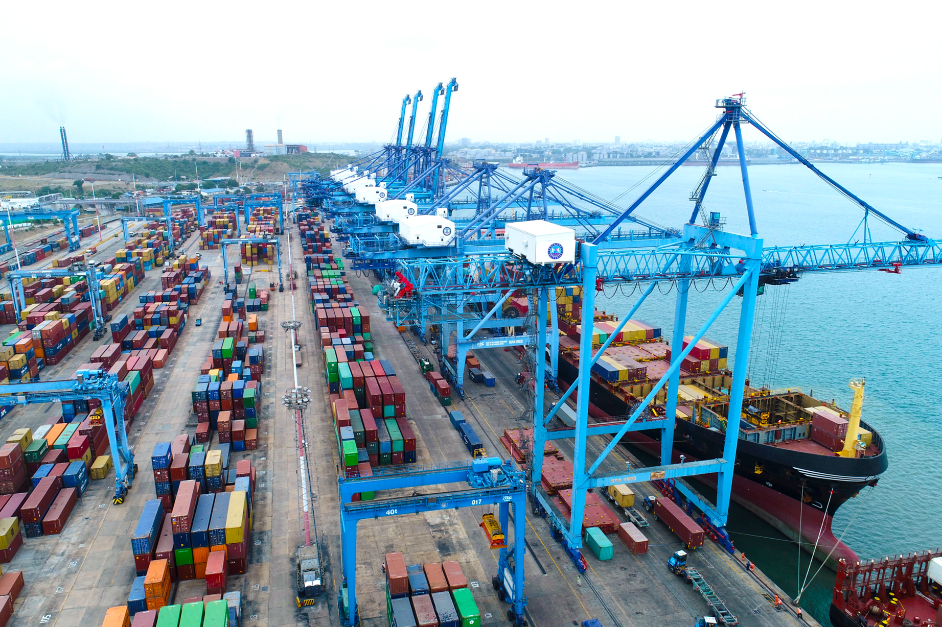Le port de Monrovia, dans la capitale libérienne.