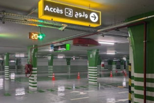 Le parking souterrain Triangle des hôtels, à Casablanca.