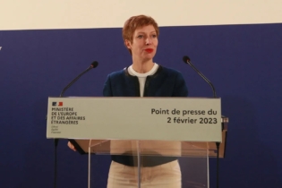 Anne-Claire Legendre, pressentie pour le poste de présidente de l'Institut du monde arabe à Paris.