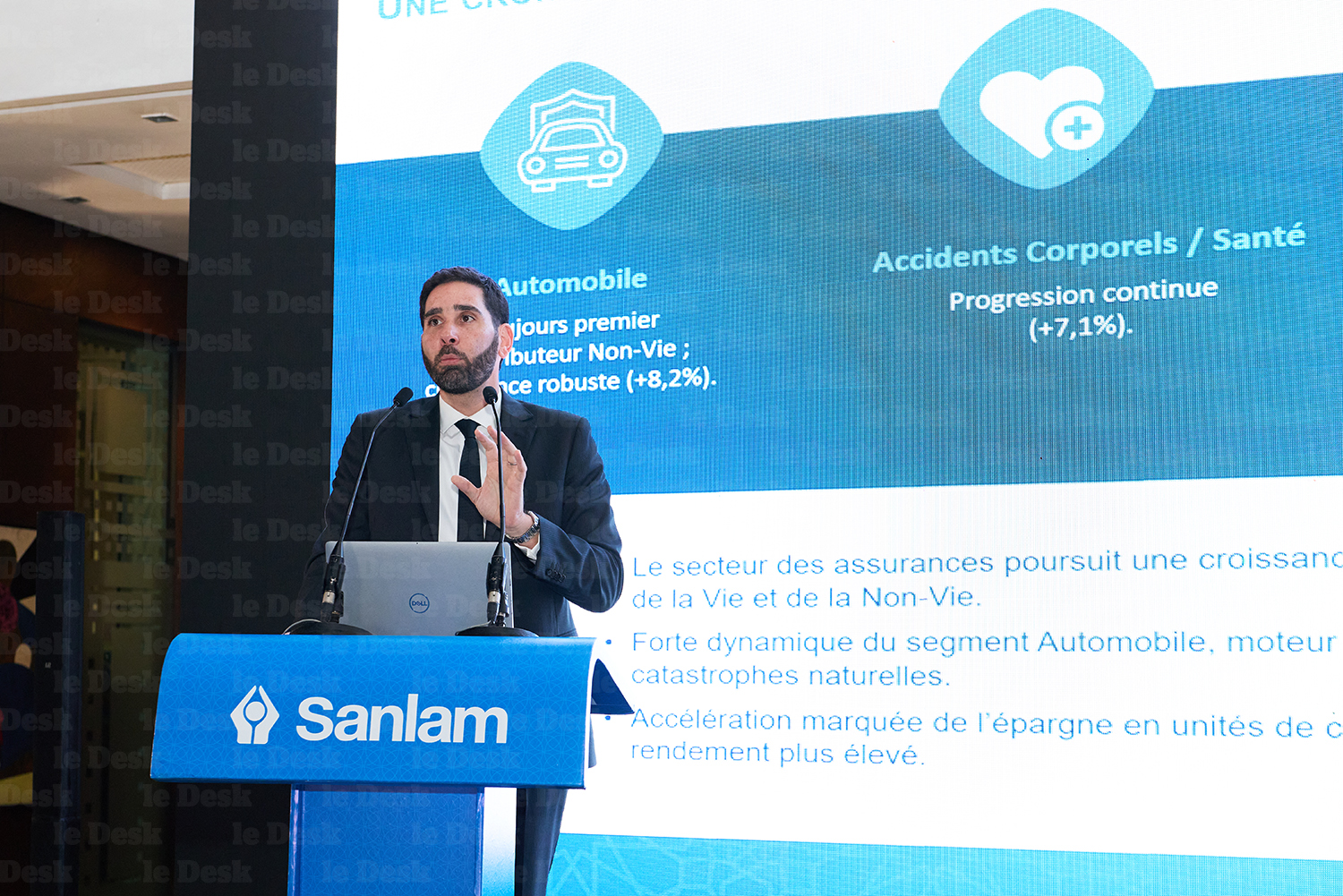 Yahia Chraibi, directeur général de Sanlam Maroc