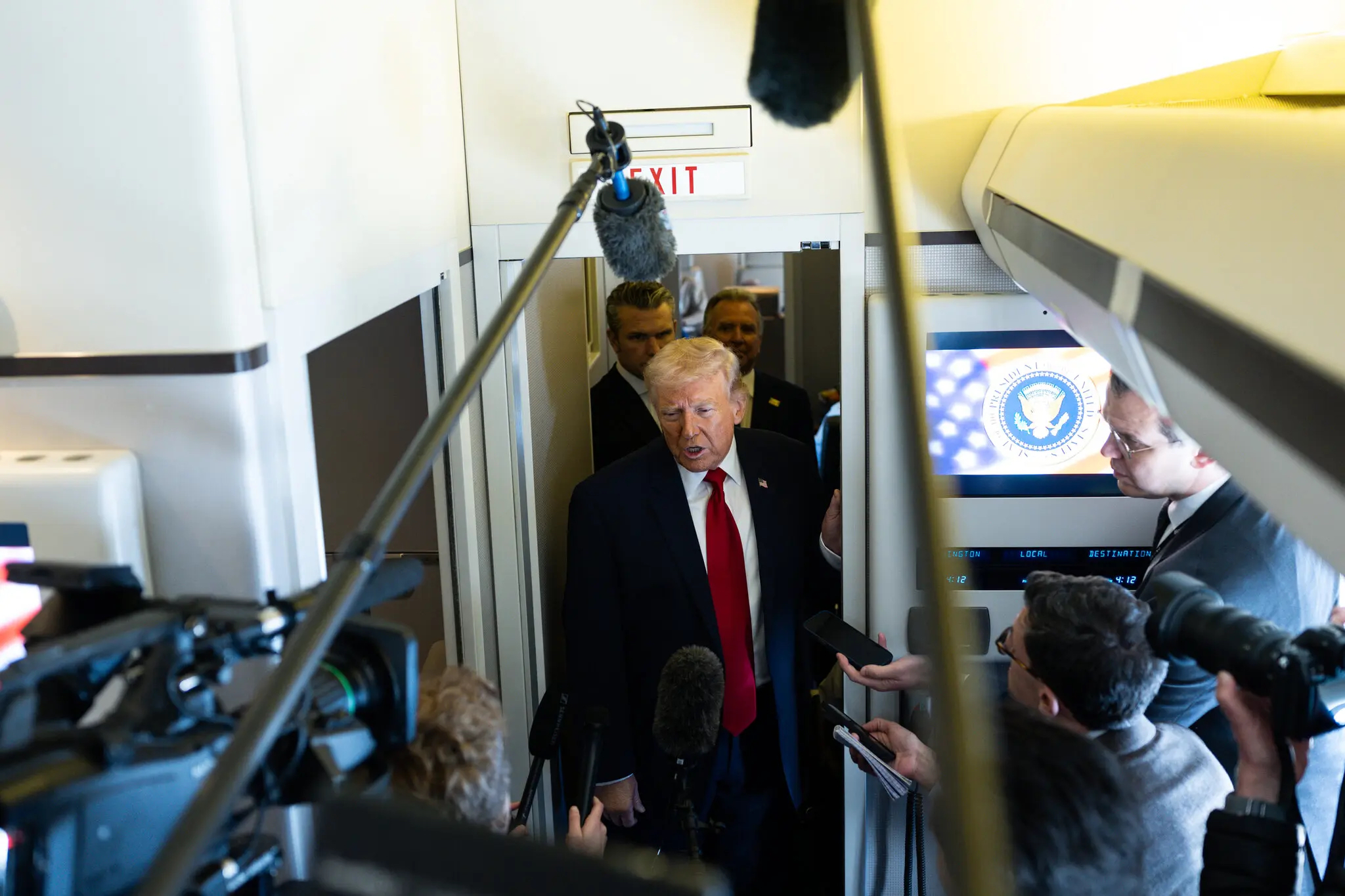 Trump laisse planer l’incertitude sur l’issue et la durée de la guerre avec l’Iran.