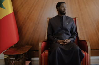 Bassirou Diomaye Faye, le président du Sénégal, au palais présidentiel, à Dakar, le 20 septembre 2024.