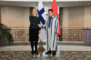 Nasser Bourita s'est entretenu, ce jour à Rabat , avec la Ministre des Affaires Etrangères de la République de Finlande, Mme Elina Valtonen