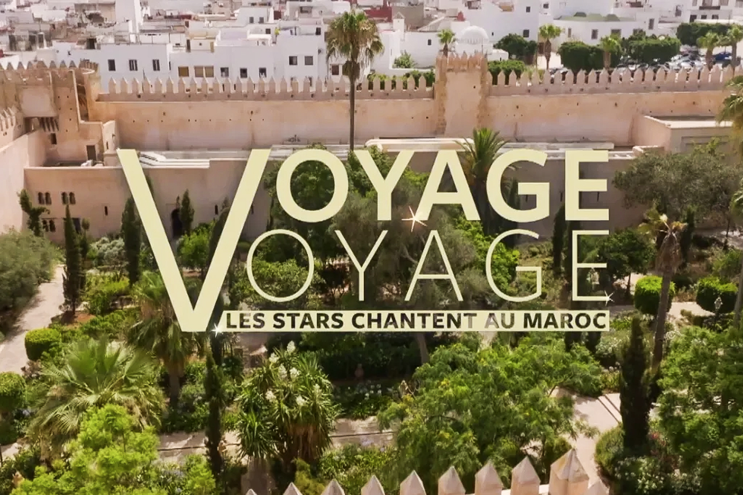 Le générique de l'émission "Voyage Voyage", diffusée sur France 3.