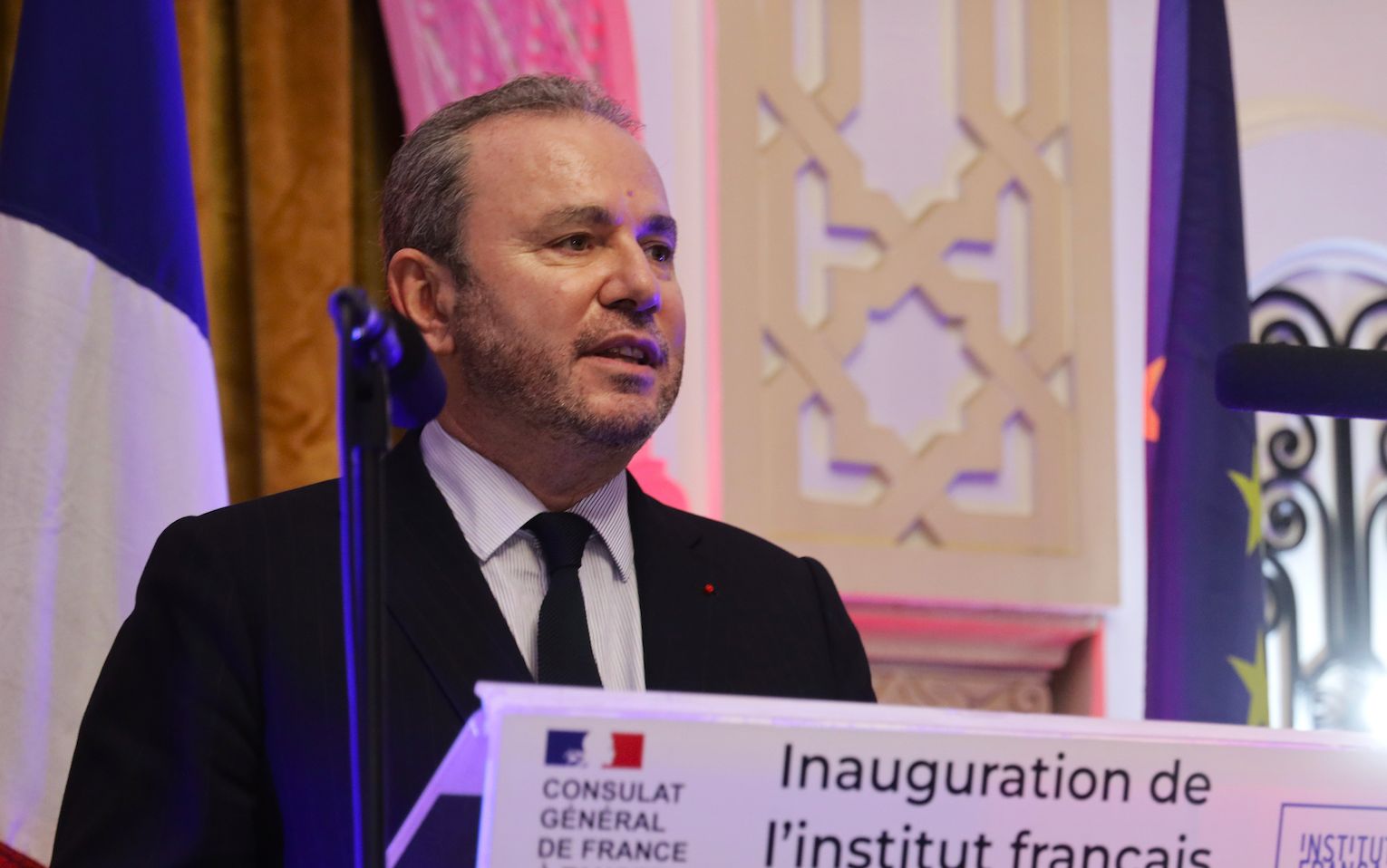 Christophe Lecourtier, ambassadeur de France à Rabat.