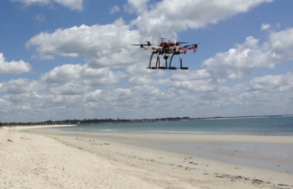 Un drone de surveillance du littoral.