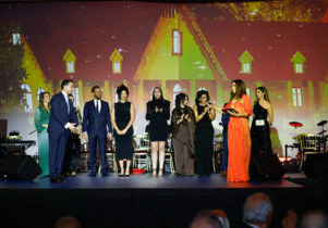 Lors de l'édition 2026 du gala annuel de l'Al Akhawayn Alumni Association, tenue à Casablanca.