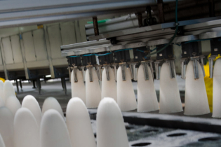 Une ligne de production dans une usine du groupe Cosumar.