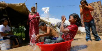 Canicule au Maroc.