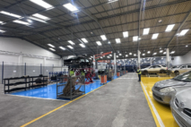 Le centre de démantèlement de véhicules SUSTAINera, inauguré par le groupe Stellantis à Casablanca.