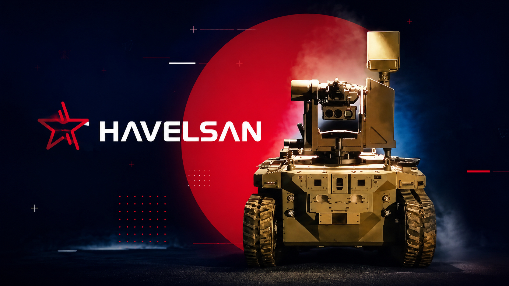 Le robot Barkan 3 du fabricant turc Havelsan.