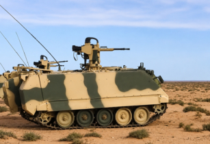 les véhicules blindés de transport de troupes M113 des FAR sont apparus équipés de tourelles téléopérées Guardian 1.5 de fabrication espagnole