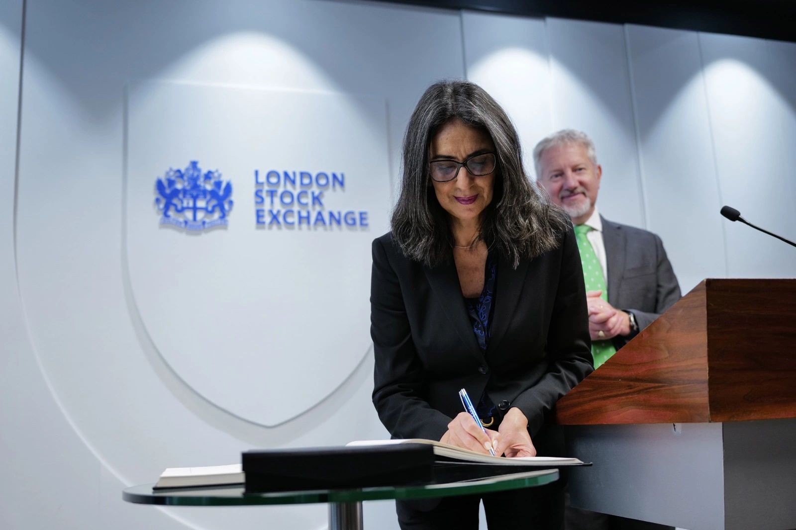 Nadia Fettah, ministre de l'Economie et des Finances en road show à Londres début mai.
