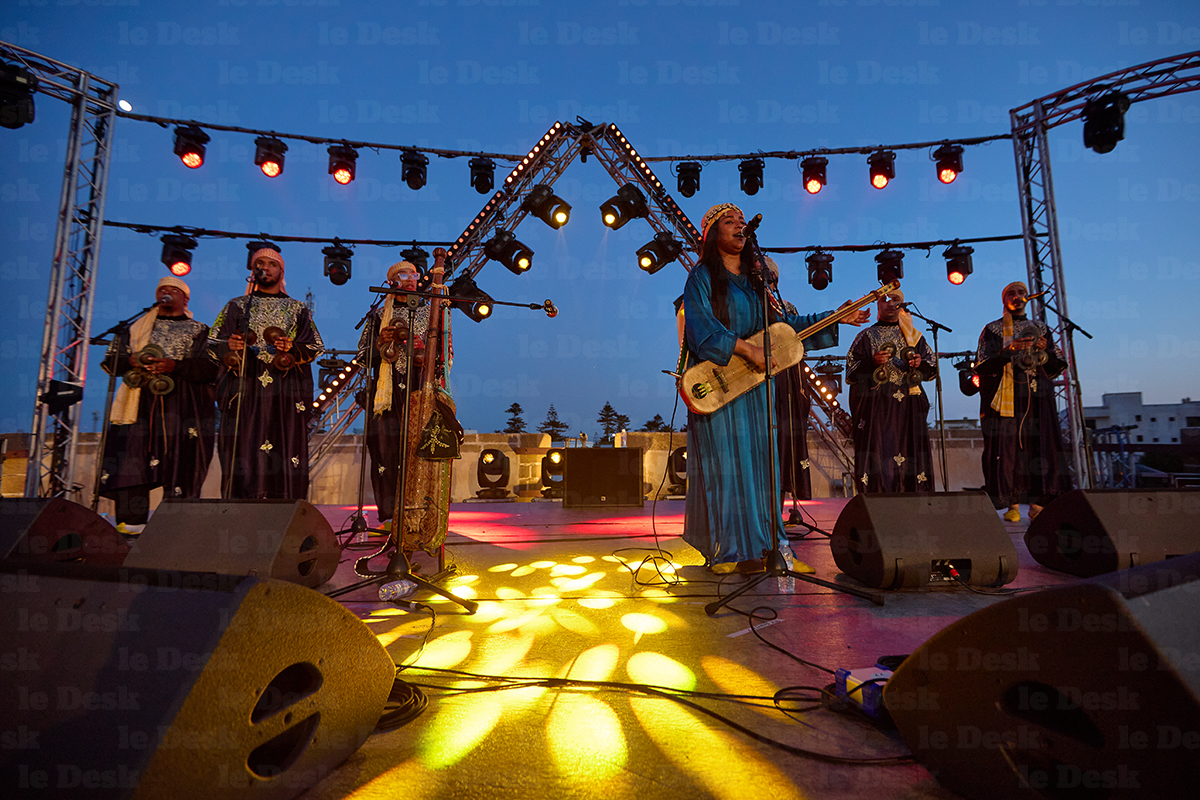 L'un des concerts de la 27e édition du Festival Gnaoua et musiques du monde.
