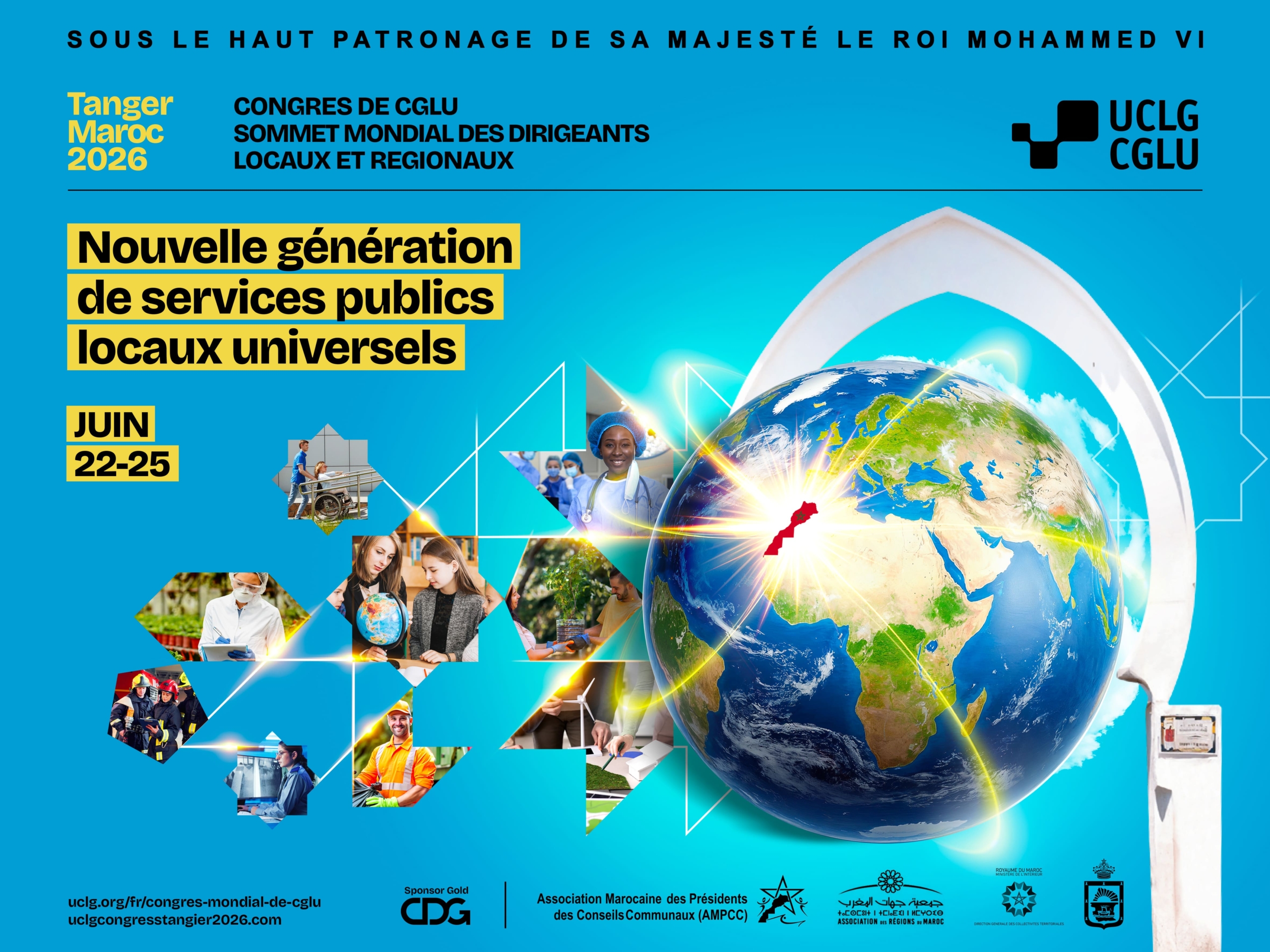 Du 22 au 25 juin 2026, la ville du détroit abritera la 8e édition du Congrès mondial de l'organisation des Cités et Gouvernements Locaux Unis (CGLU)