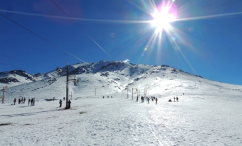 La station touristique d'Oukaïmeden. Crédit : DR