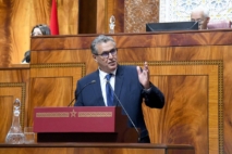 Aziz Akhannouch au Parlement, le 8 juin 2026.