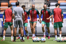Mondial 2026 : séance d’entraînement du Maroc avant le huitième de finale contre le Canada