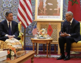L’ambassadeur des États-Unis au Maroc, Duke Buchan II à Laâyoune.