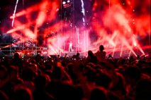 Lors du concert du rappeur ElGrande Toto au Stade Prince Moulay Abdellah de Rabat, le 27 juillet 2026, dans le cadre du festival Mawazine – Rythmes du monde.