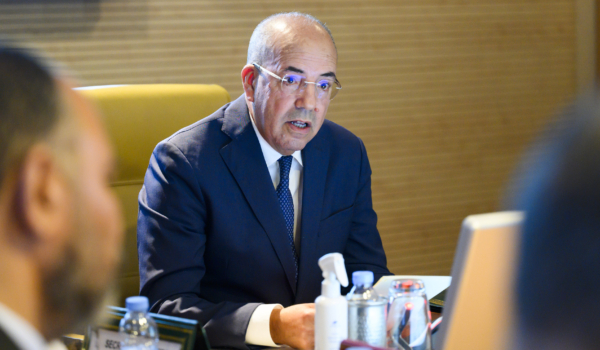 Le ministre de l'Agriculture, de la Pêche maritime, du Développement rural et des Eaux et Forêts, Ahmed El Bouari, préside un atelier de démarrage de l’étude du bilan à mi-parcours de la stratégie Génération Green 2020-2030