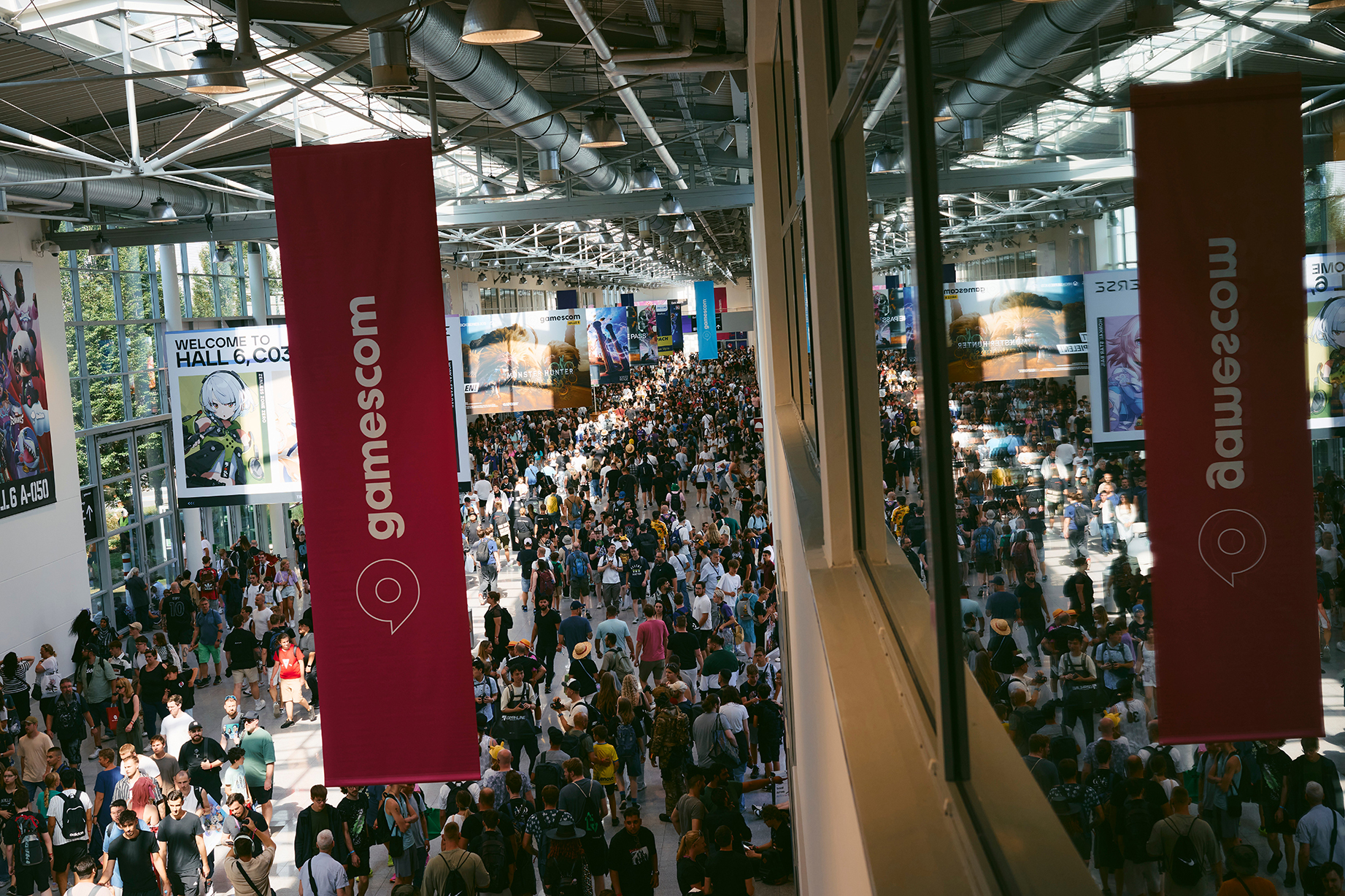 Lors de l'édition 2025 de la Gamescom, le plus grand salon mondial consacré au jeu vidéo et au divertissement interactif.