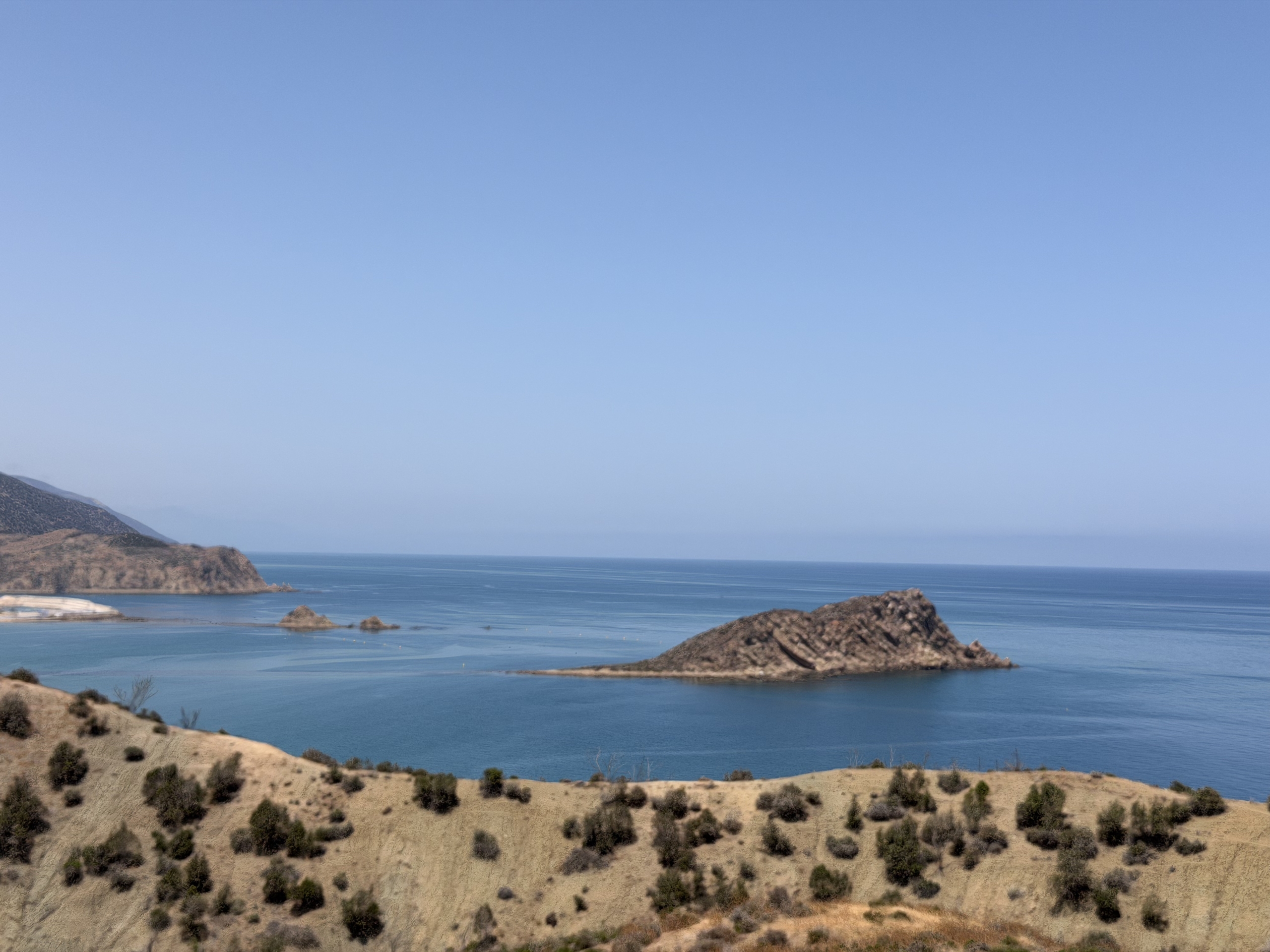 Une vue de Cala Iris.