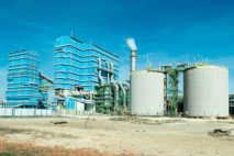 Une installation industrielle d'OCP Nutricrops à Jorf Lasfar.